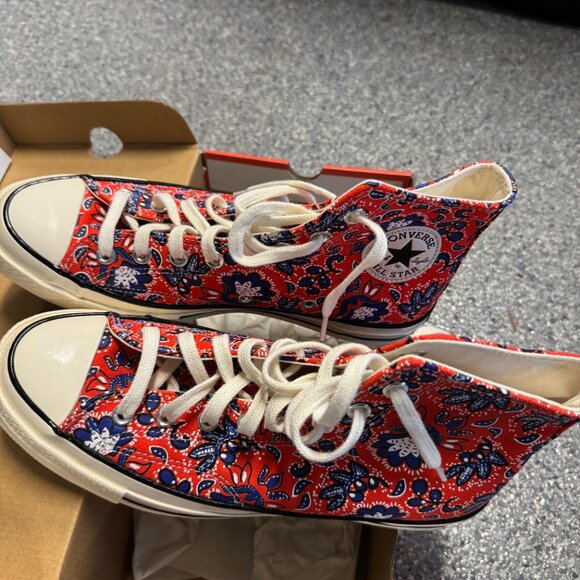 Converse canvas sneaker unisex high top Men size 9 | Women size 11 - Picture 2 of 8